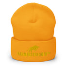 FARMERSTRENGTH™, farmer strength, cuffed beanie