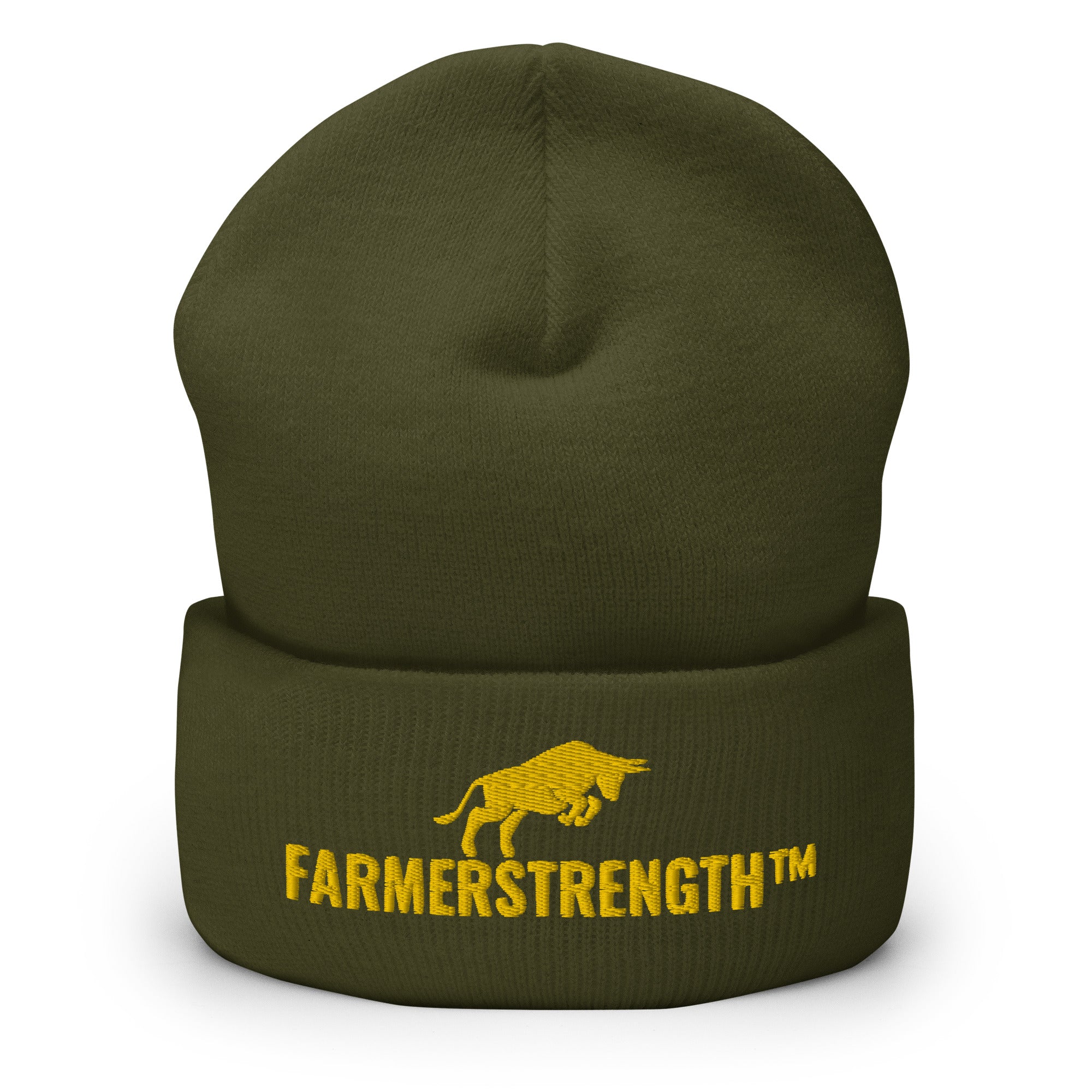 FARMERSTRENGTH™, farmer strength, cuffed beanie