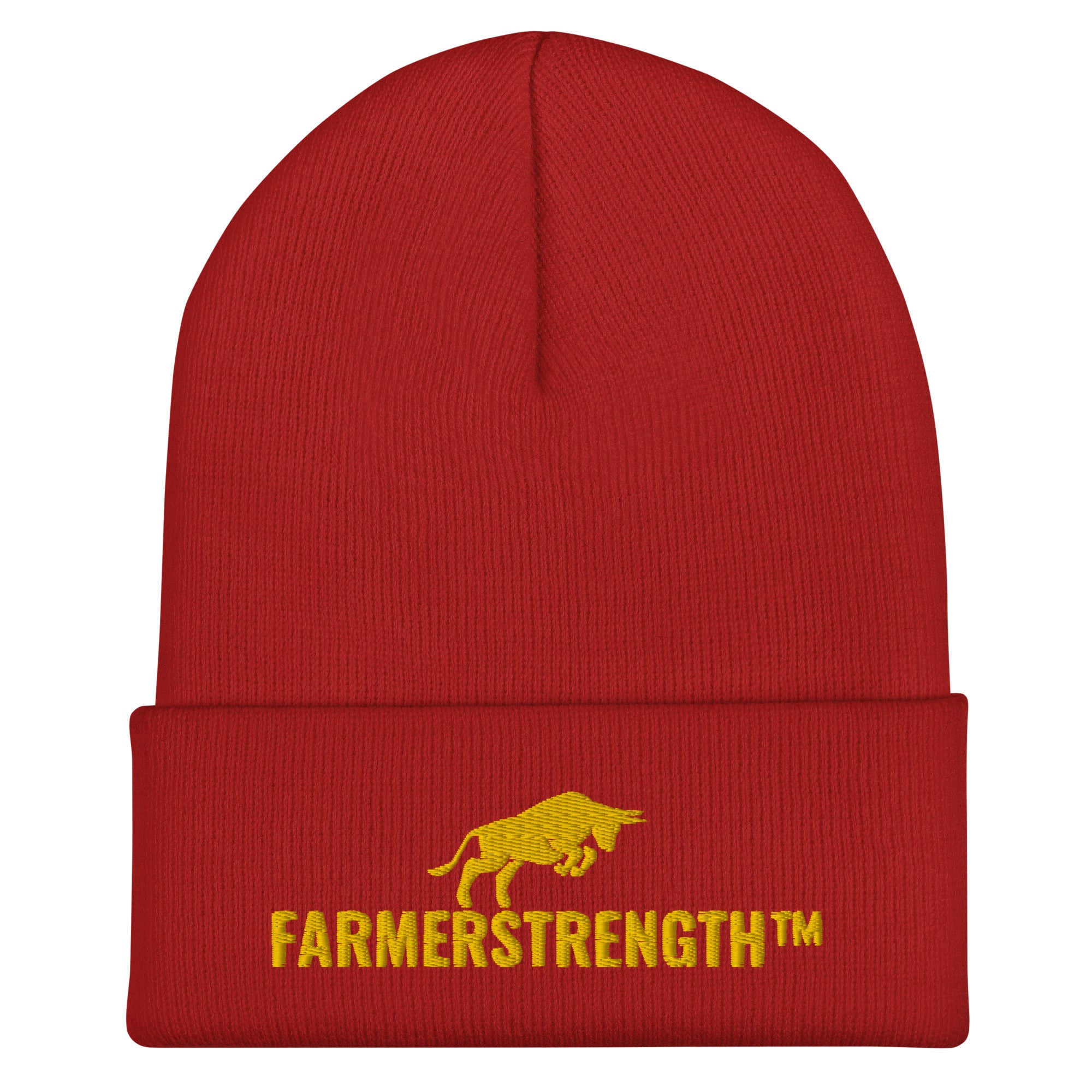 FARMERSTRENGTH™, farmer strength, cuffed beanie