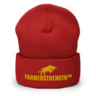 FARMERSTRENGTH™, farmer strength, cuffed beanie