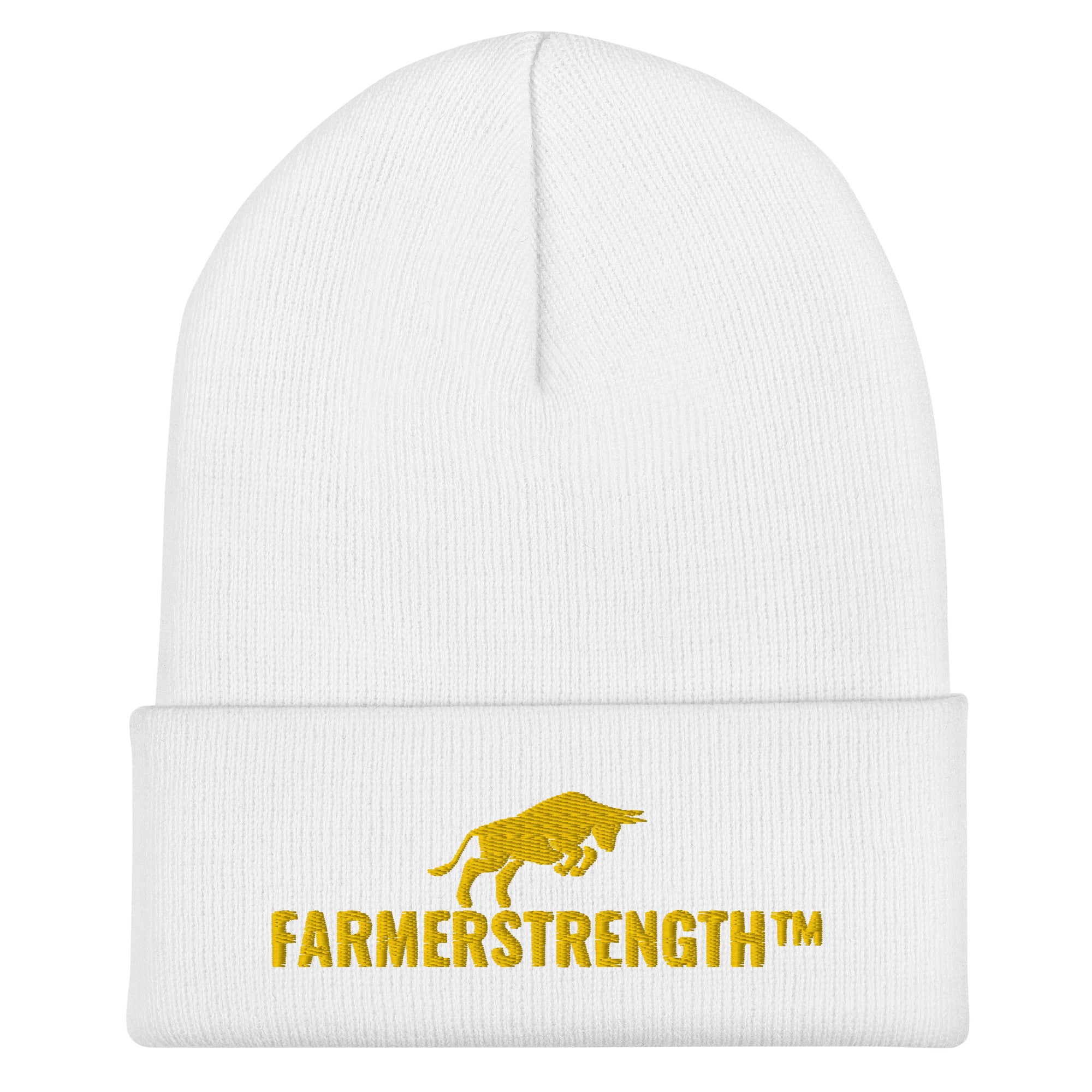 FARMERSTRENGTH™, farmer strength, cuffed beanie