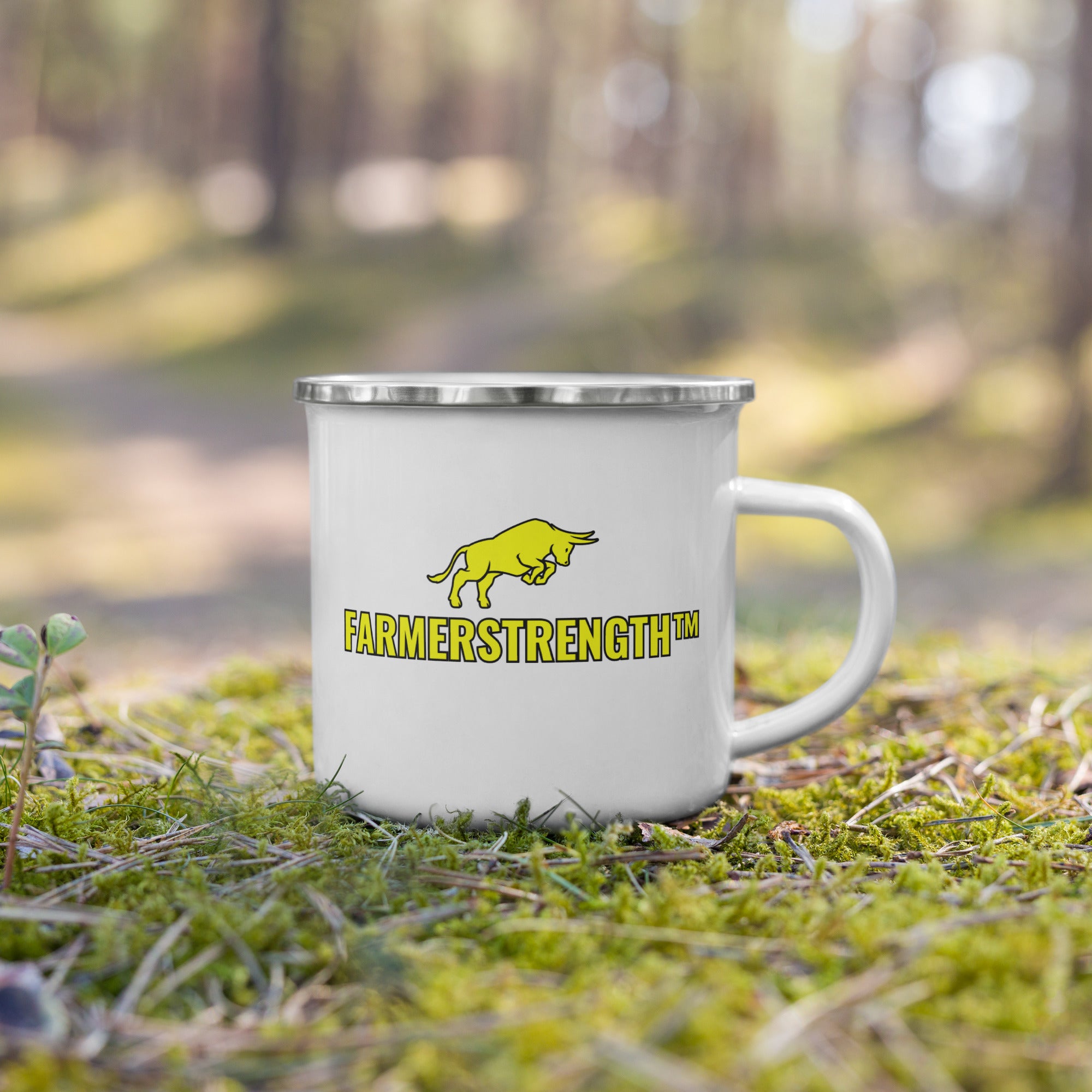 FARMERSTRENGTH Enamel Mug